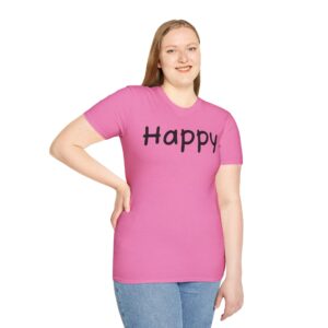 Adult T-Shirt - Happy
