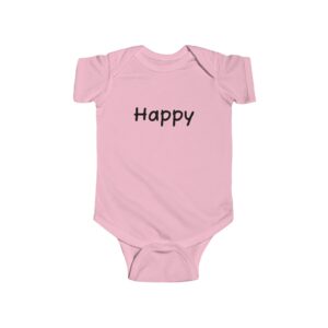 Personalized Baby Onesie - Happy