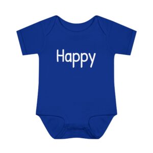 Rib Bodysuit - Happy