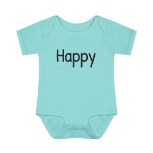 Rib Bodysuit - Happy