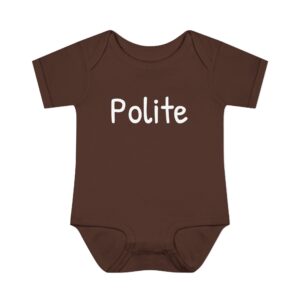 Rib Bodysuit - Polite