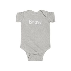 Cute Baby Onesie - Brave