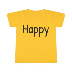 Toddler T-shirt - Happy