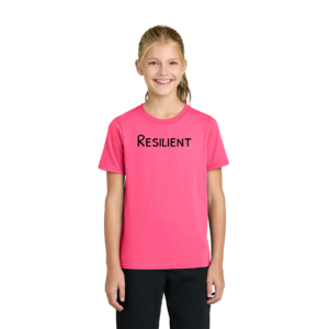 Youth Tee - Resilient - Black Letters